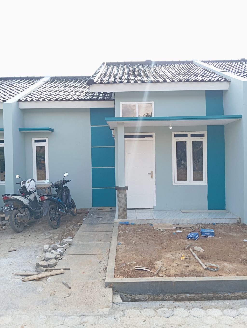 foto tampak rumah tipe 36 perumahan INNOVIA MARGODADI