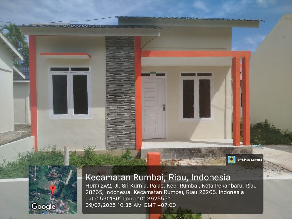 foto tampak rumah tipe RSH perumahan GRAHA AGRO SAKINAH TAHAP 2