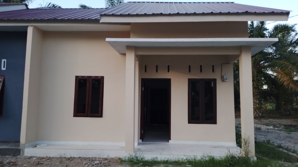 foto tampak rumah tipe 36 perumahan Perumahan Aras Residence 2