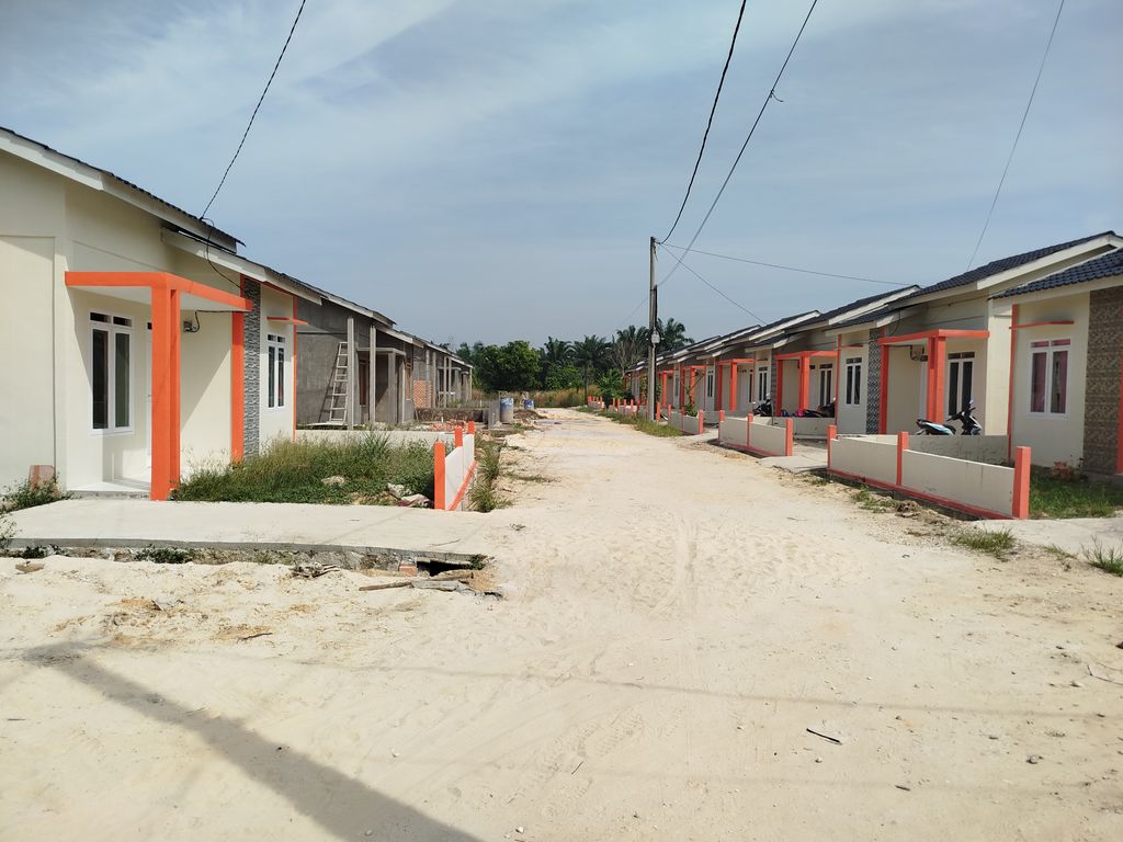 foto posisi tengah perumahan GRAHA AGRO SAKINAH TAHAP 2