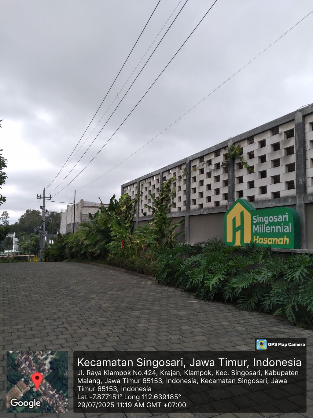 foto gerbang perumahan Singosari Millennial Hasanah