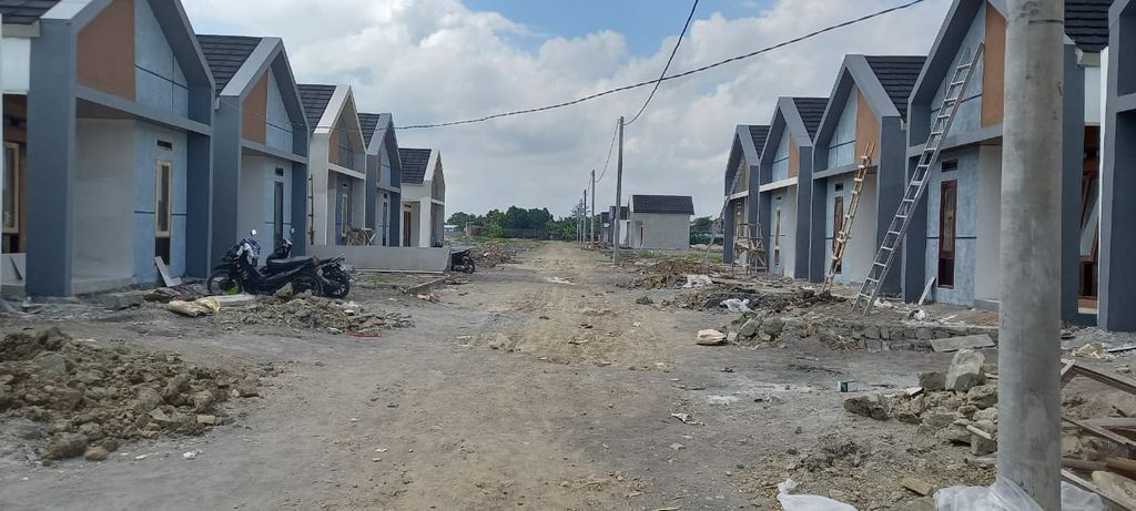 foto posisi tengah perumahan GREENLIGHT