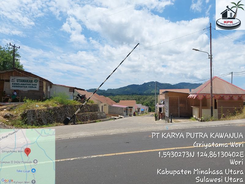 foto gerbang perumahan GRIYATAMA WORI
