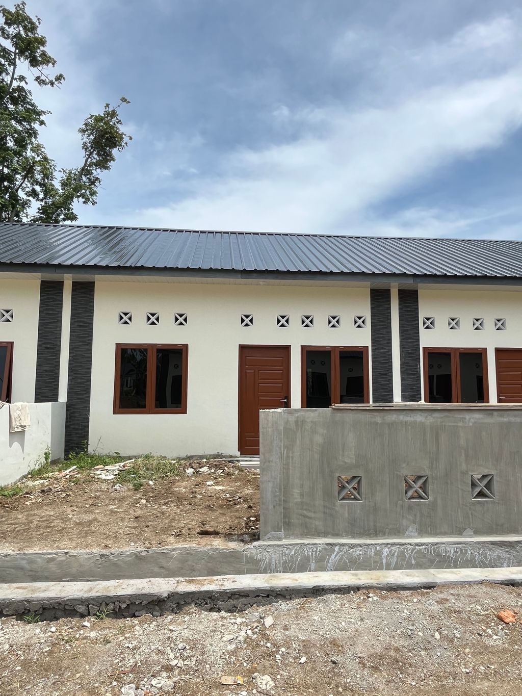 foto tampak rumah tipe 36 perumahan GRAHA ASIDO 7 TAHAP II