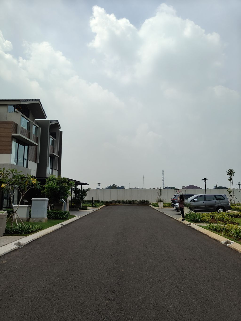 foto posisi tengah perumahan Cluster Briza