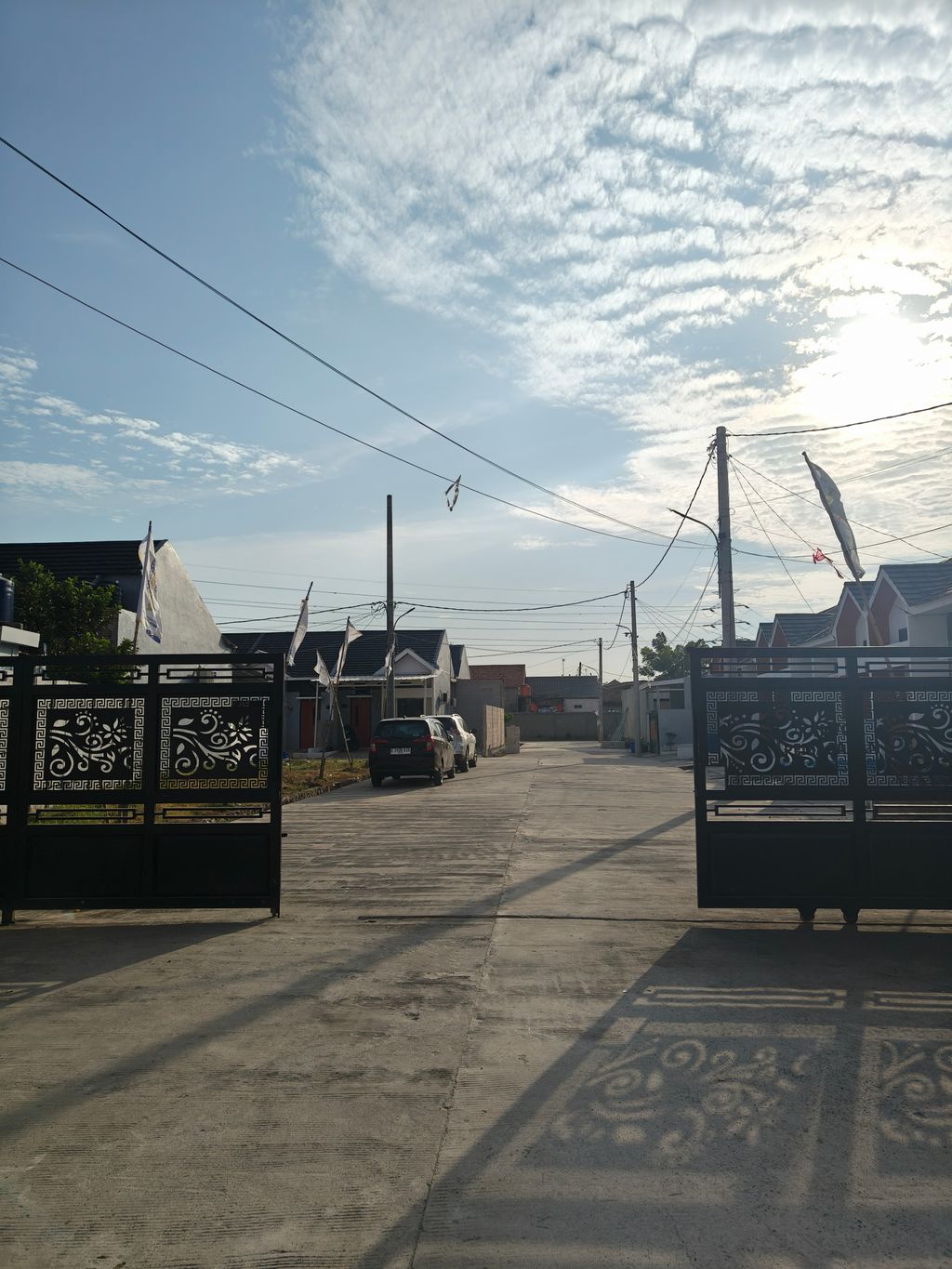foto gerbang perumahan Azura Nusantara Residence