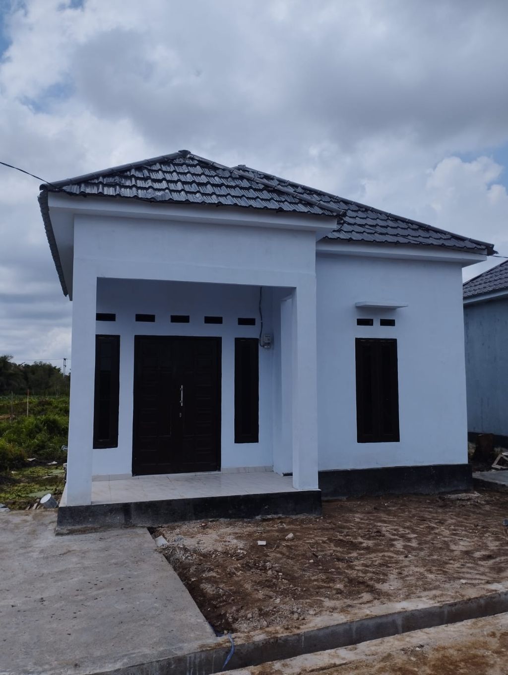 foto tampak rumah tipe 36 (2025) perumahan BUNGA MUZAKIR