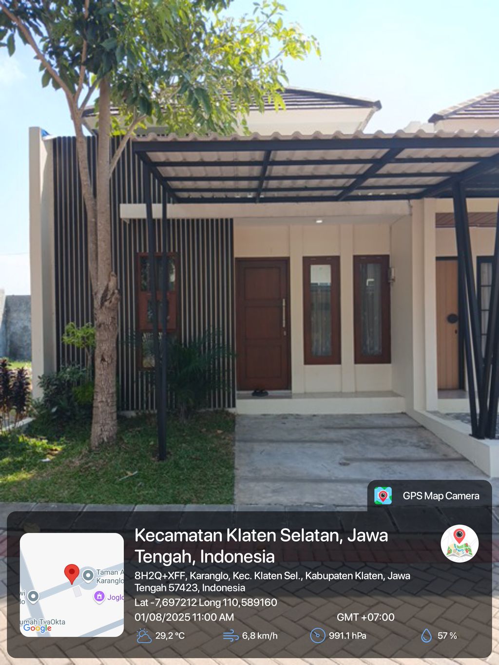foto contoh rumah perumahan TAMAN ANGGREK KARANGLO