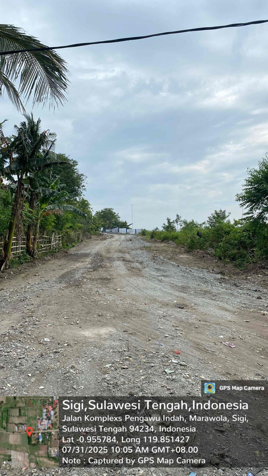 foto gerbang perumahan BERLIANLAND MARAWOLA