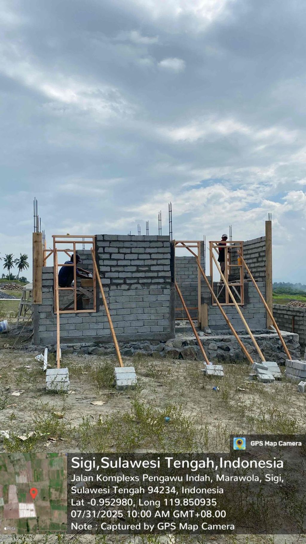 foto contoh rumah perumahan BERLIANLAND MARAWOLA