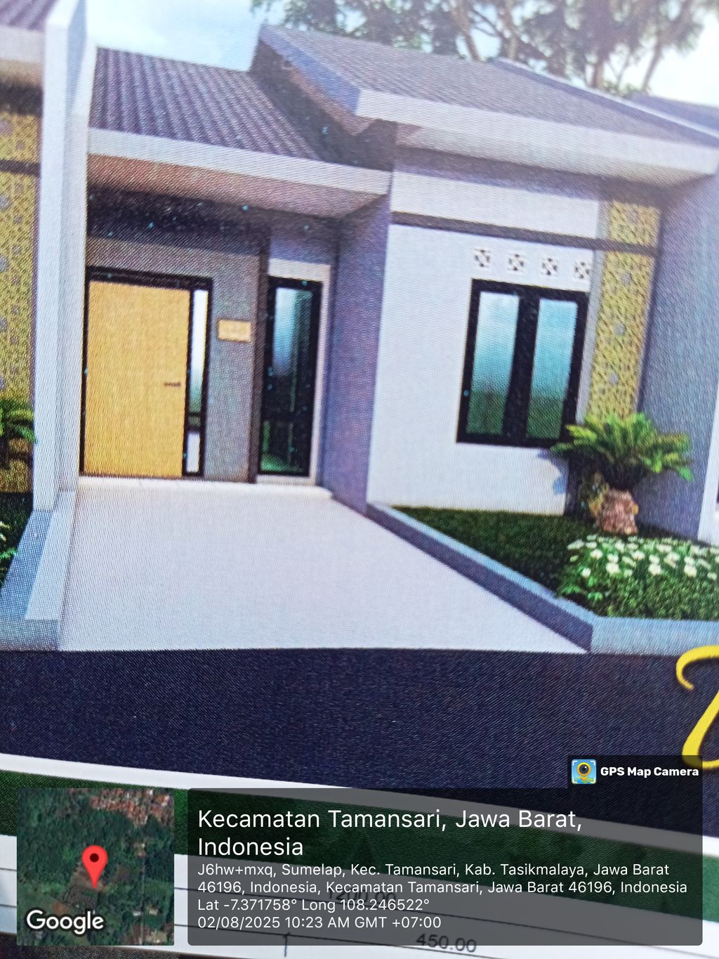 foto contoh rumah perumahan Ardenia Nirwana Asri