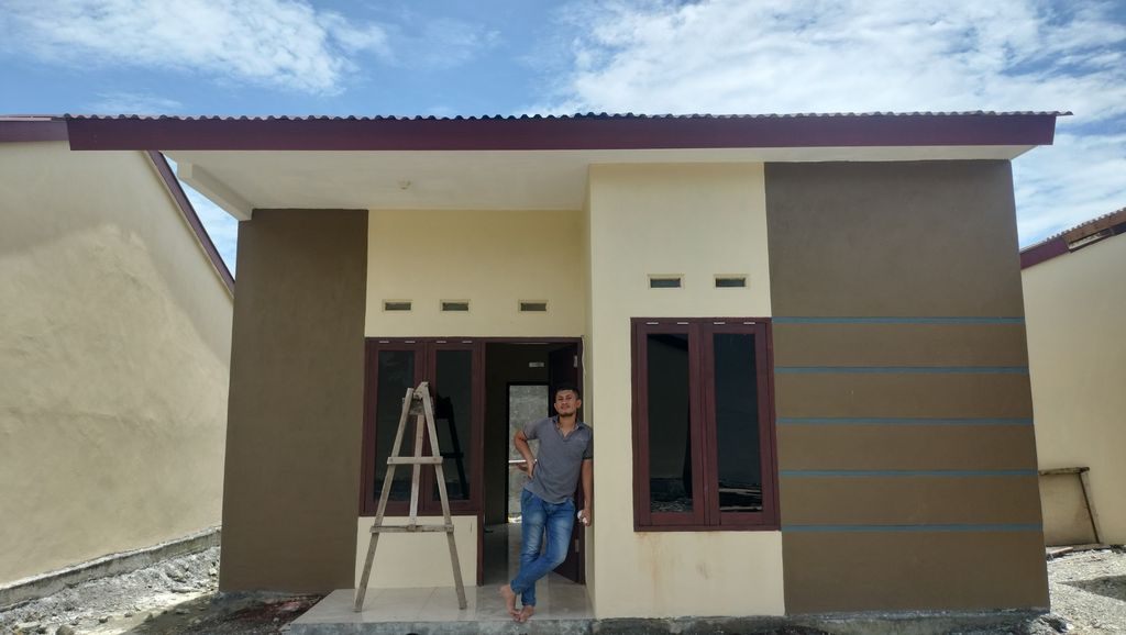 foto denah rumah tipe Subsidi perumahan Residence Timika 6