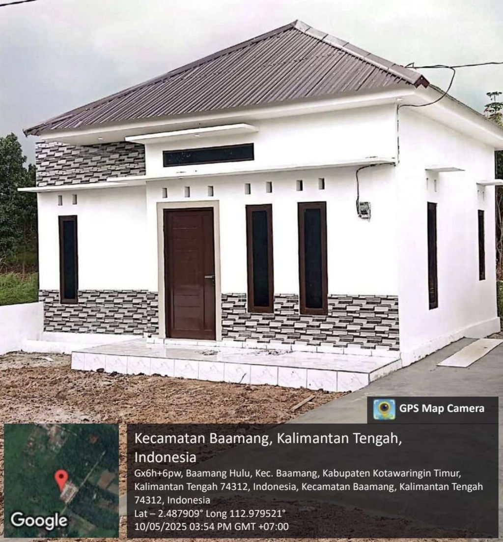 foto tampak rumah tipe Rumah Tinggal Tunggal 36 m2 perumahan Green Sagonta