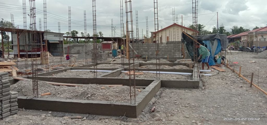 foto tampak rumah tipe Subsidi perumahan Residence Timika 6