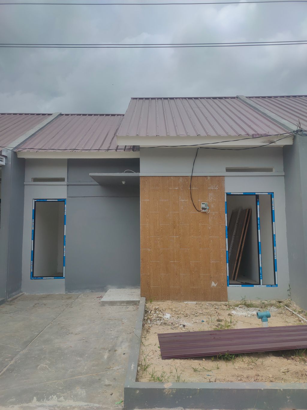 foto denah rumah tipe 36/108 perumahan Palaran Indah Kemilau 2