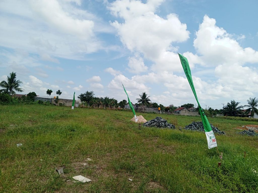 foto posisi tengah perumahan MUTIARA ABADI LAND