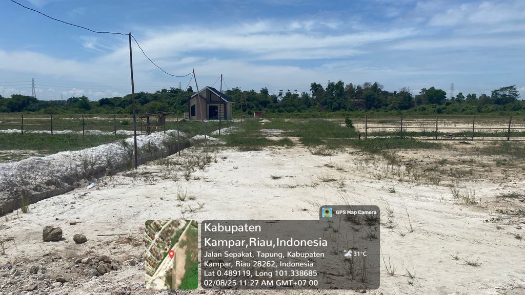 foto gerbang perumahan Griya Setia Bangsa 2