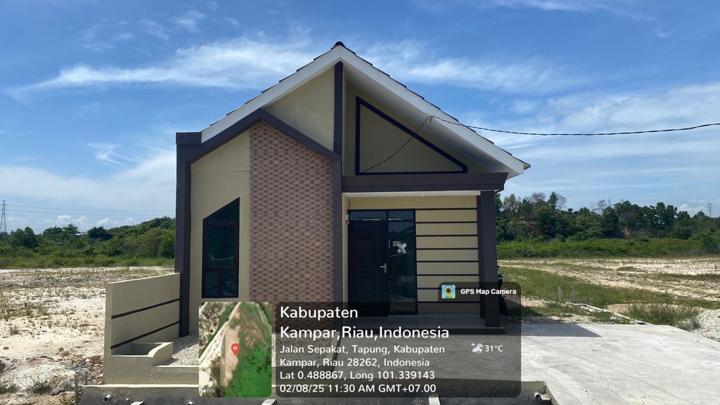 foto contoh rumah perumahan Griya Setia Bangsa 2