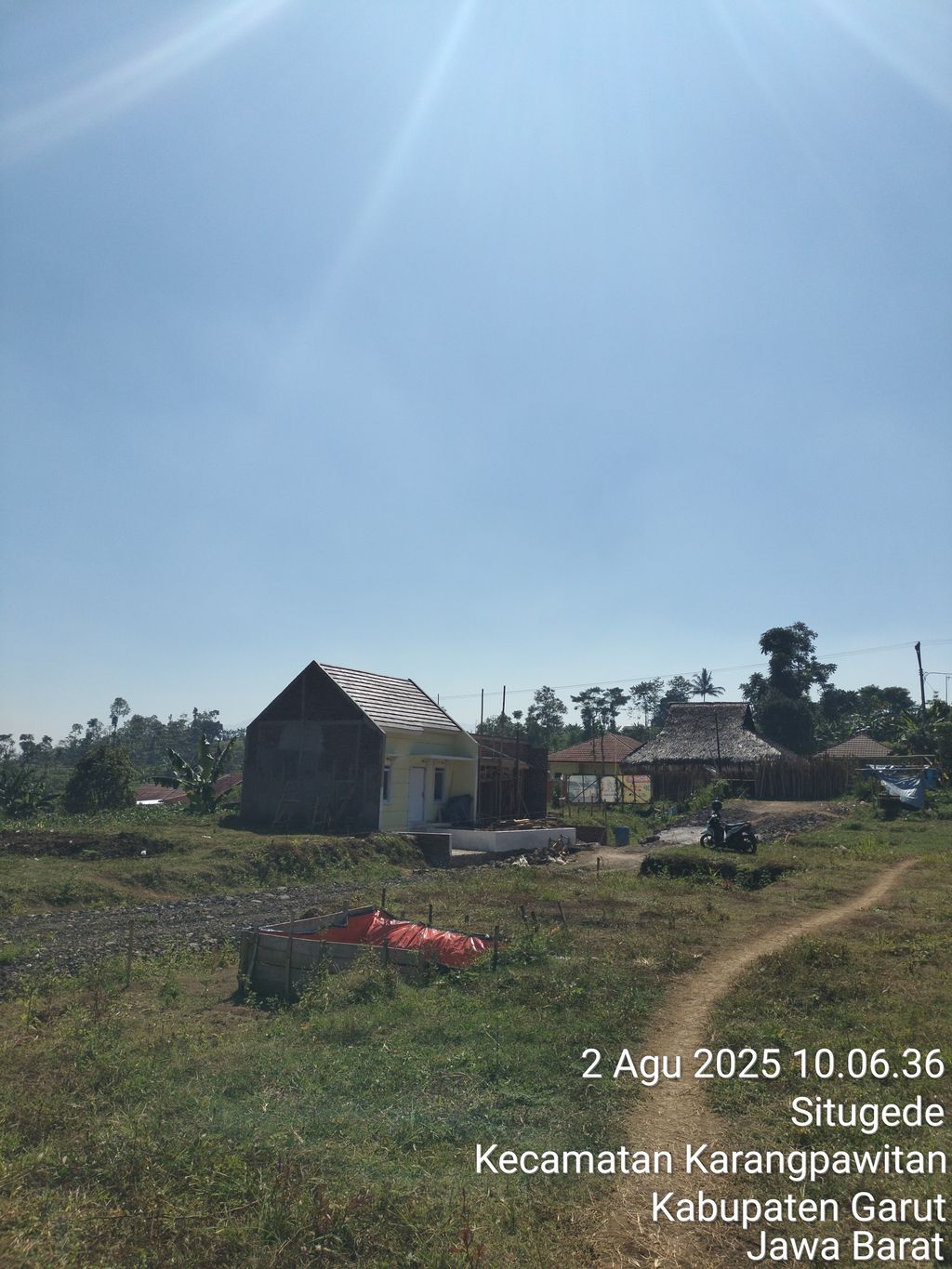 foto posisi tengah perumahan Kota Impian Situ Gede