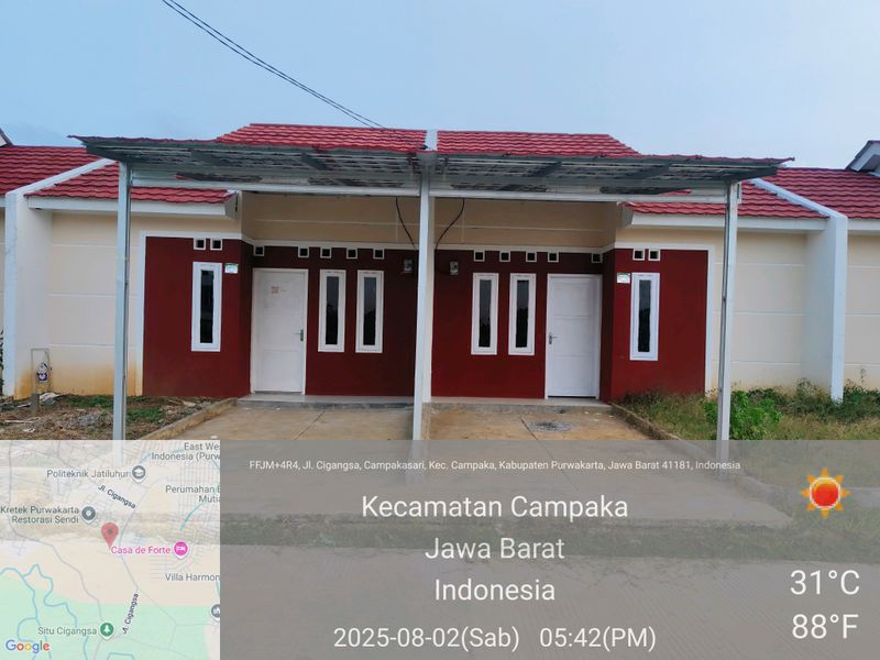 foto contoh rumah perumahan RATU CAMPAKA ASRI