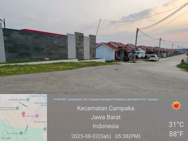 foto gerbang perumahan RATU CAMPAKA ASRI