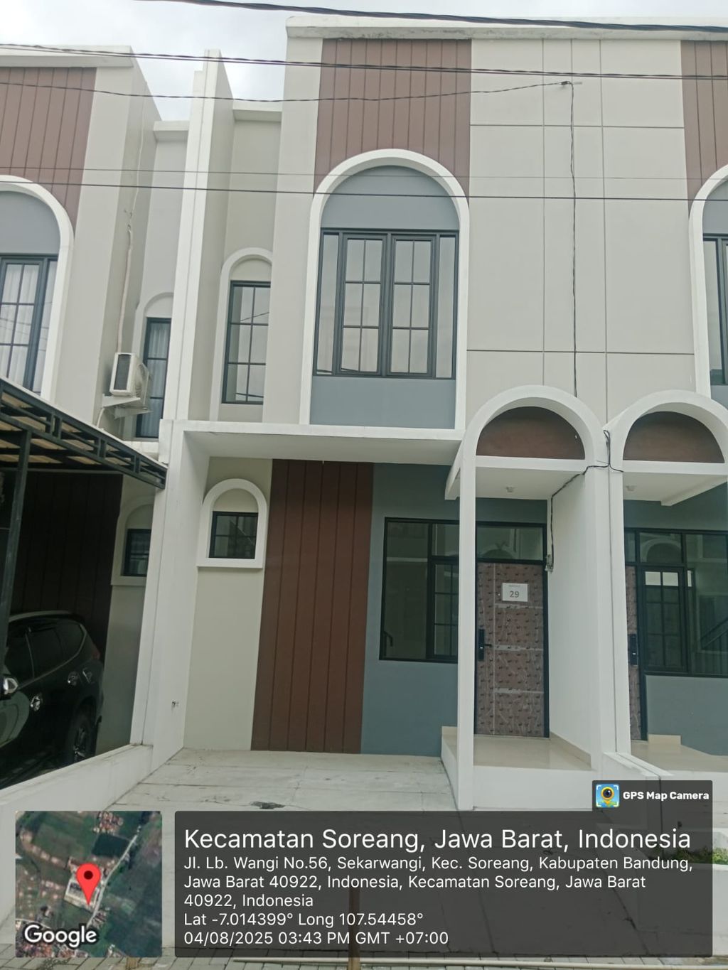 foto tampak rumah tipe 50 Compact 3 Kamar HC (474) perumahan Seroja Home Residence 4