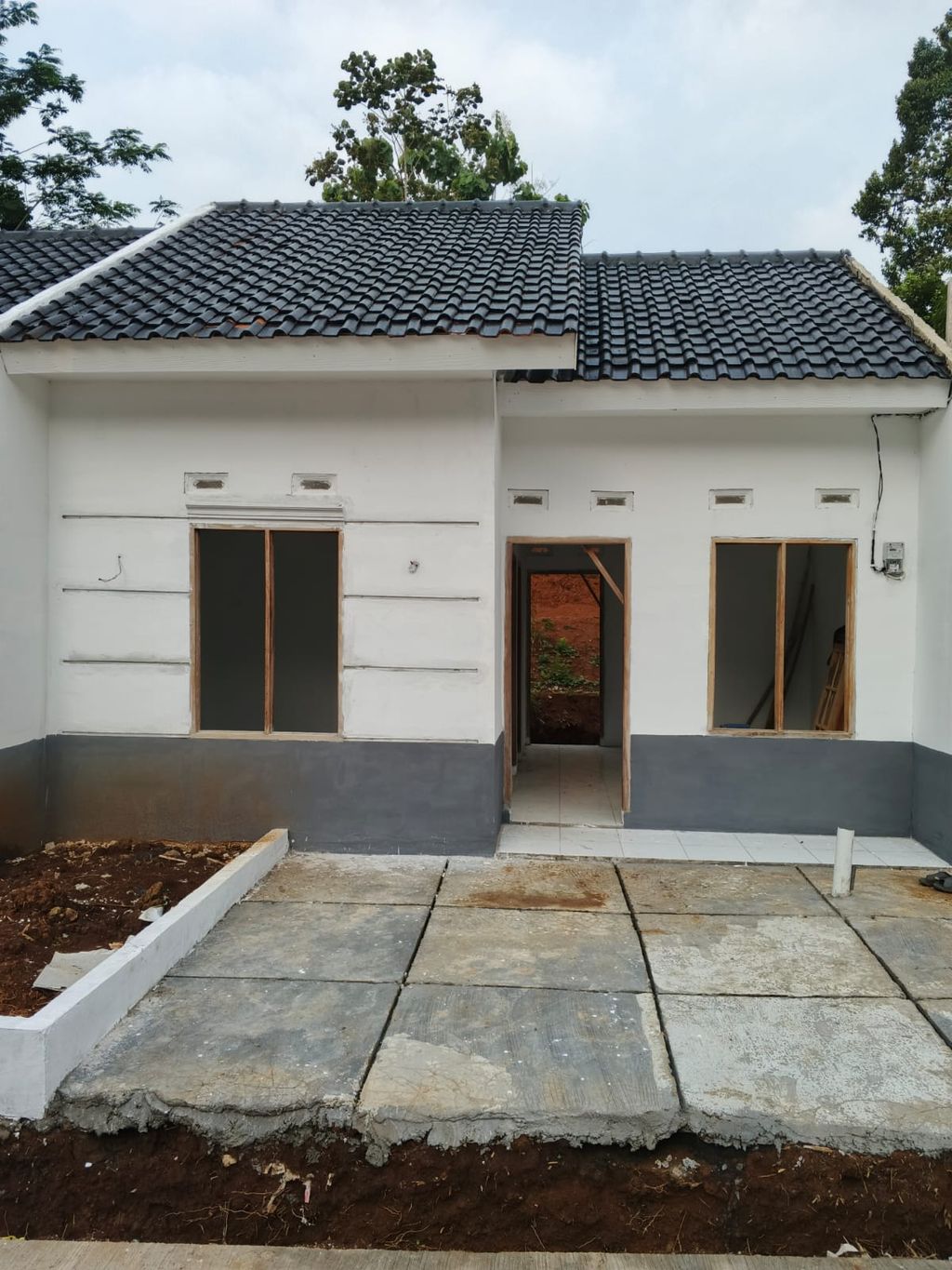 foto tampak rumah tipe 30/60 perumahan PERUMAHAN TRISOBO VILLAGE