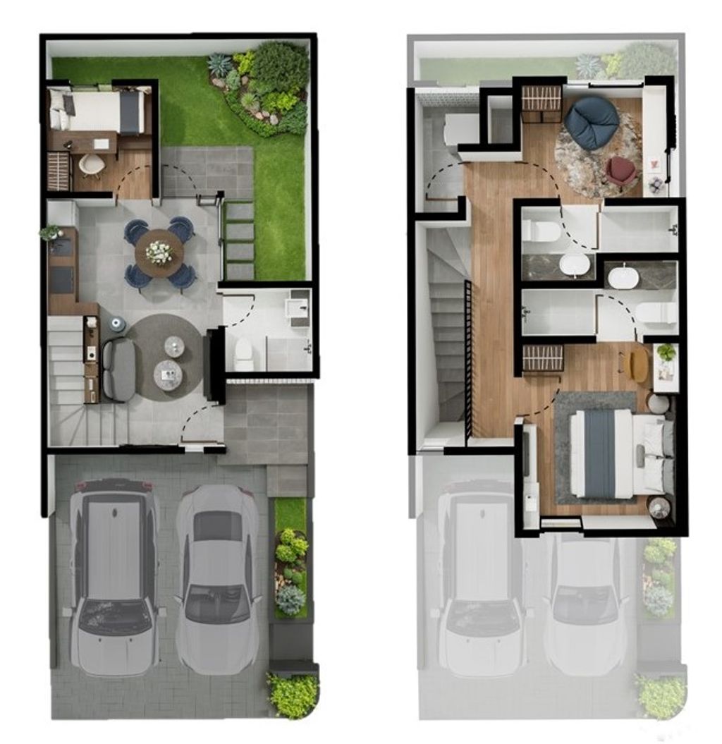 foto denah rumah tipe 67 Gaharu perumahan CENDANA RESIDENCE 2