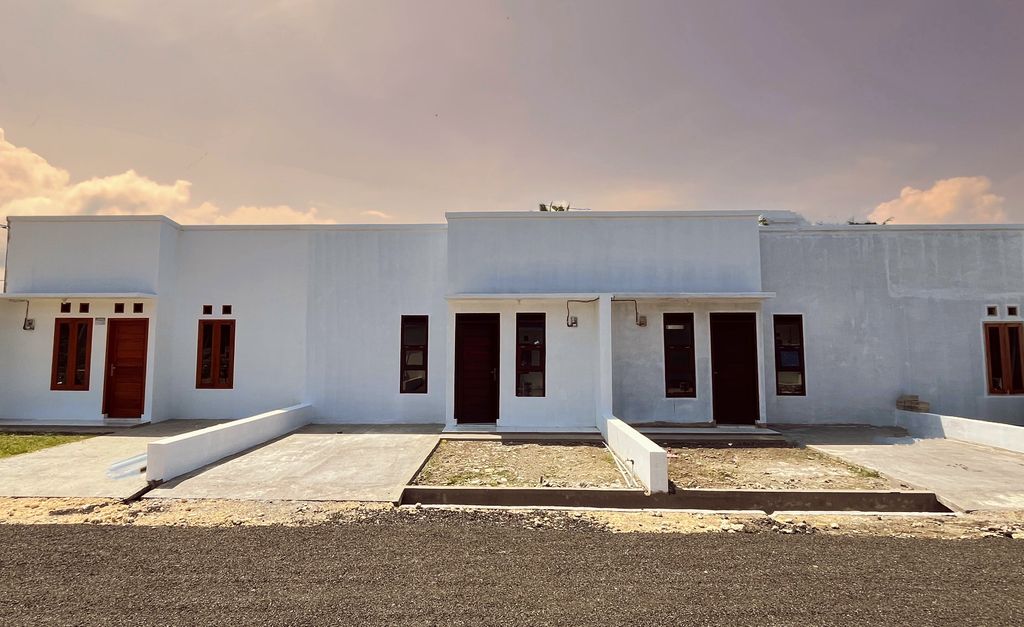 foto tampak rumah tipe 36/72 perumahan KOTA BARU PARIGI TAHAP 3