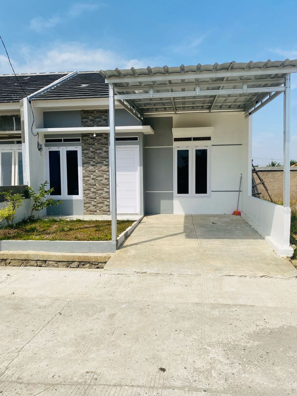 foto tampak rumah tipe 27/66 (subsidi) perumahan PURI MUTIARA RESIDENCE