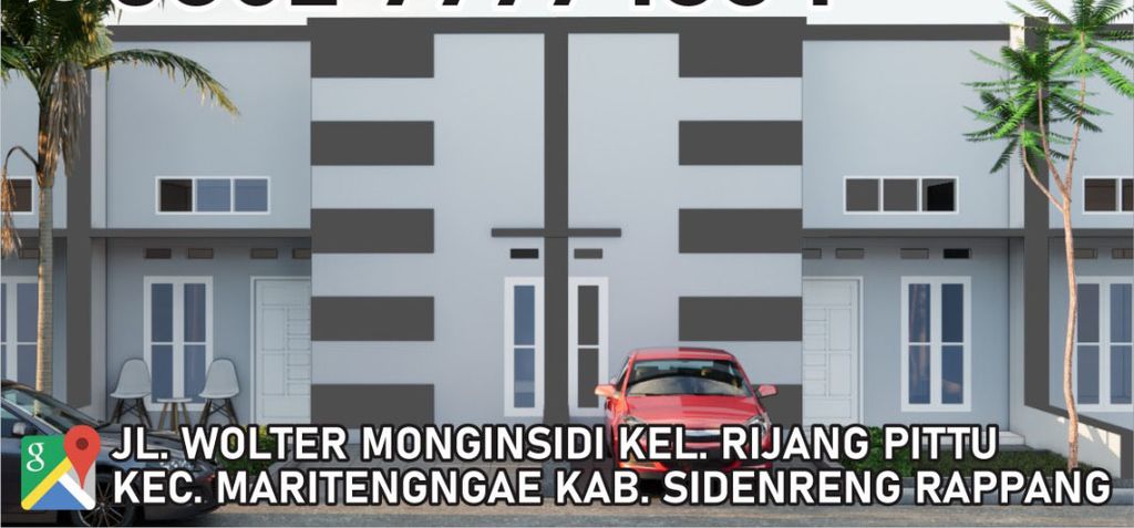 foto tampak rumah tipe 36/78 perumahan CLARA RESIDENCE FOUR