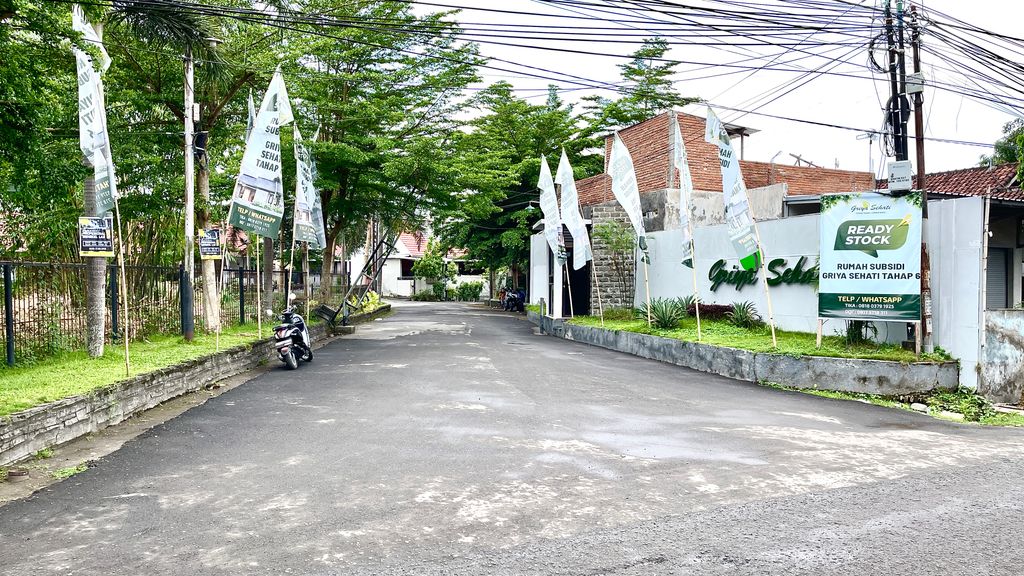 foto gerbang perumahan Griya Sehati Tahap 7