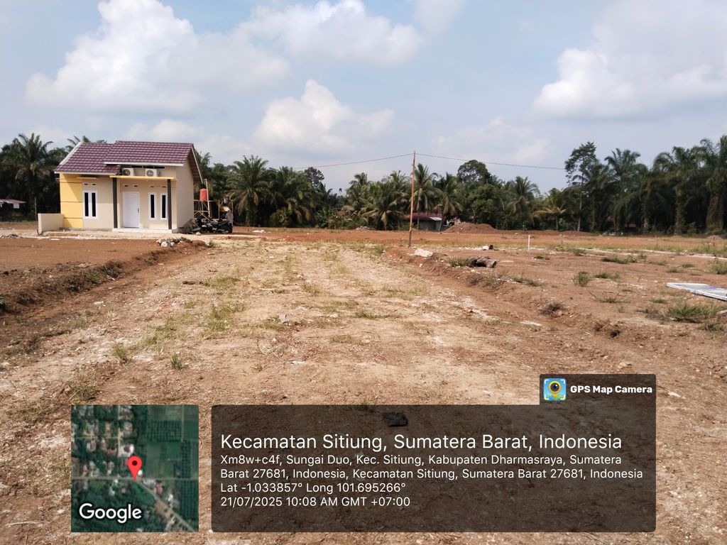 foto posisi tengah perumahan Griya agung permai IV