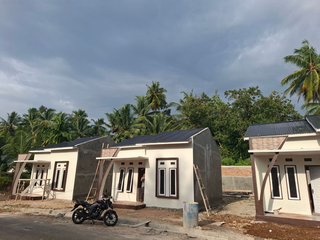 foto posisi tengah perumahan AGUNG RESIDENCE