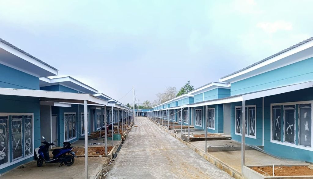 foto posisi tengah perumahan VILLA MUTIARA MADINAH TAHAP 3