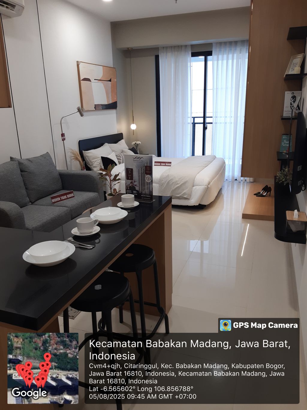 foto contoh rumah perumahan Saffron Noble Apartment