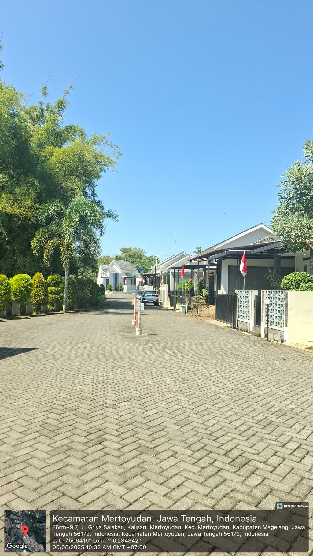 foto posisi tengah perumahan GARDENIA VILLAGE