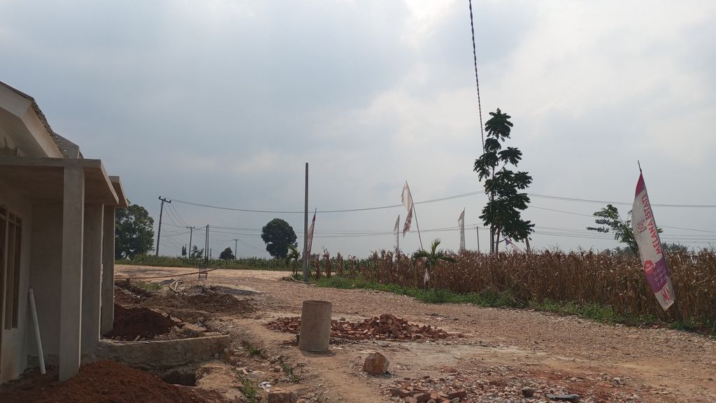 foto posisi tengah perumahan MELANA ESTATE