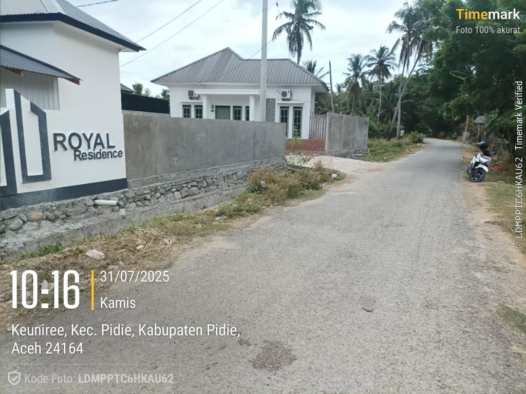 foto gerbang perumahan ROYAL RESIDENCE COT TEUNGOH