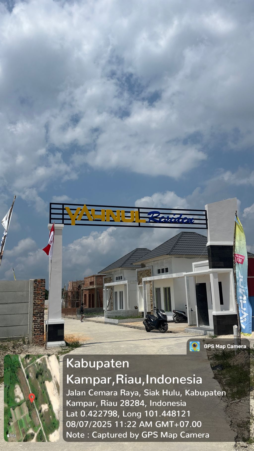foto gerbang perumahan Yahnul residence 10