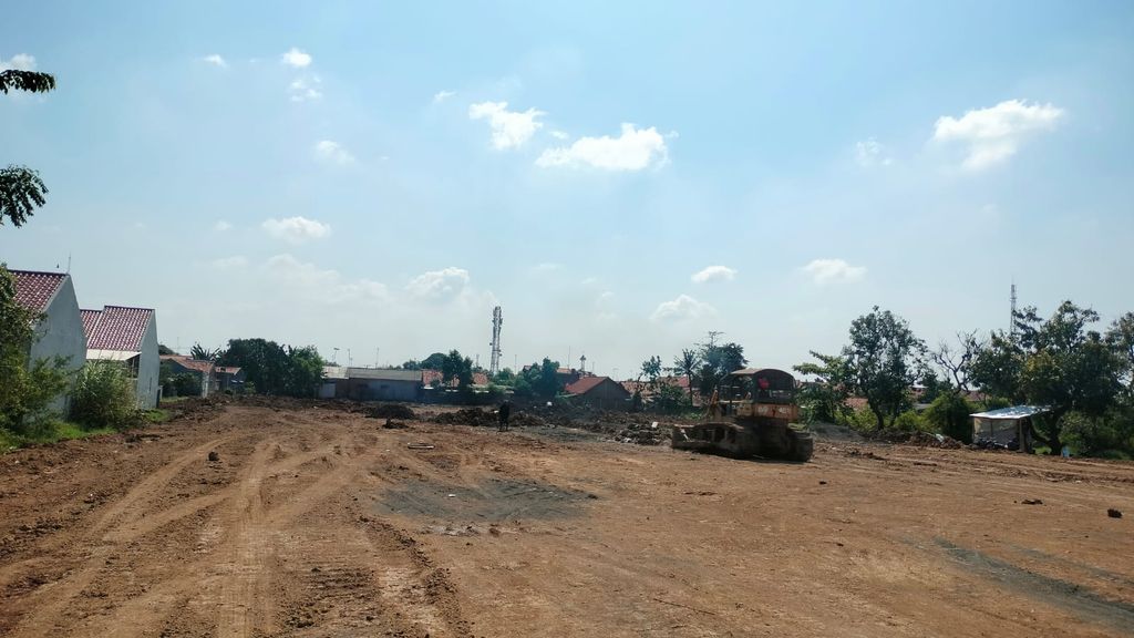 foto posisi tengah perumahan PARAMADINA PARK