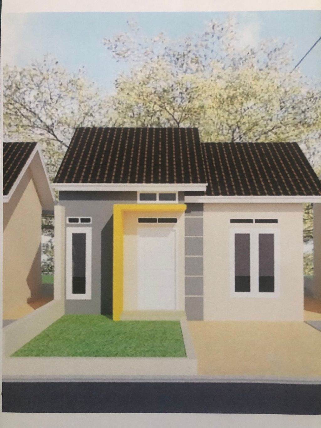 foto contoh rumah perumahan SUTRA RESIDENCE 3