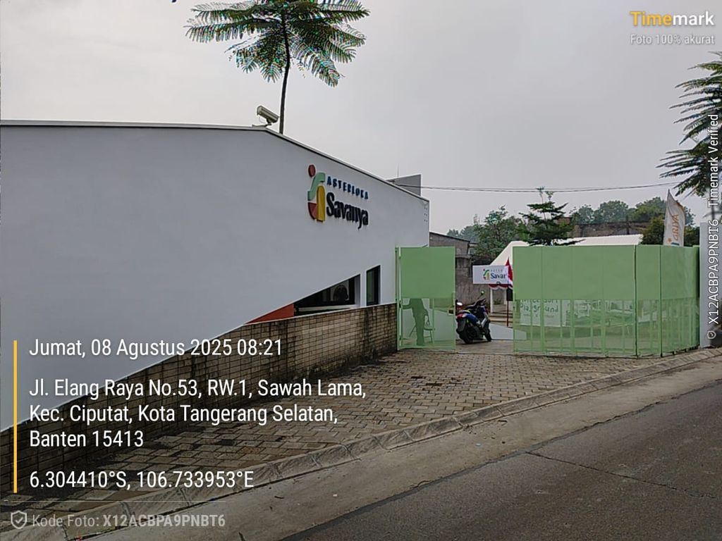 foto gerbang perumahan Asterloka Savanya