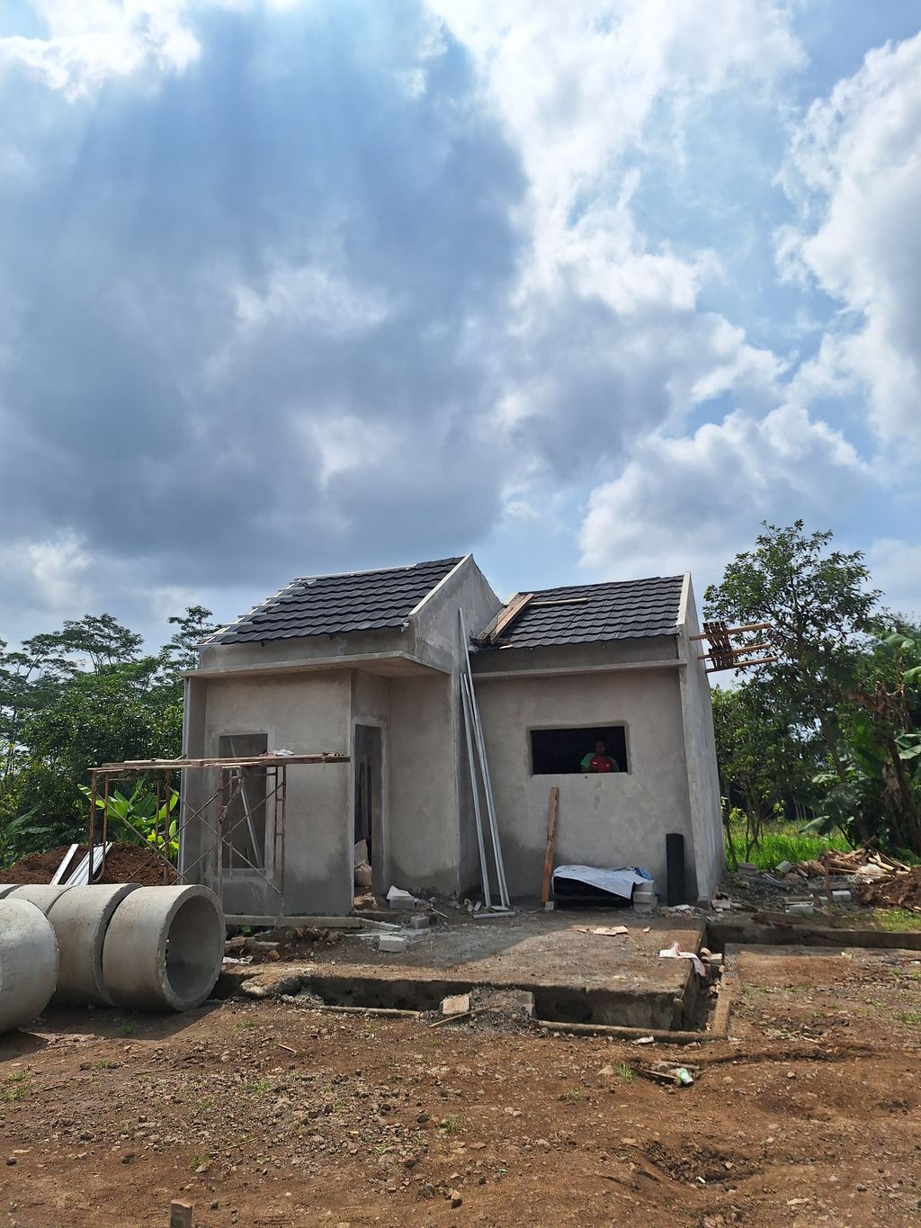 foto contoh rumah perumahan DEEPA RESIDENCE
