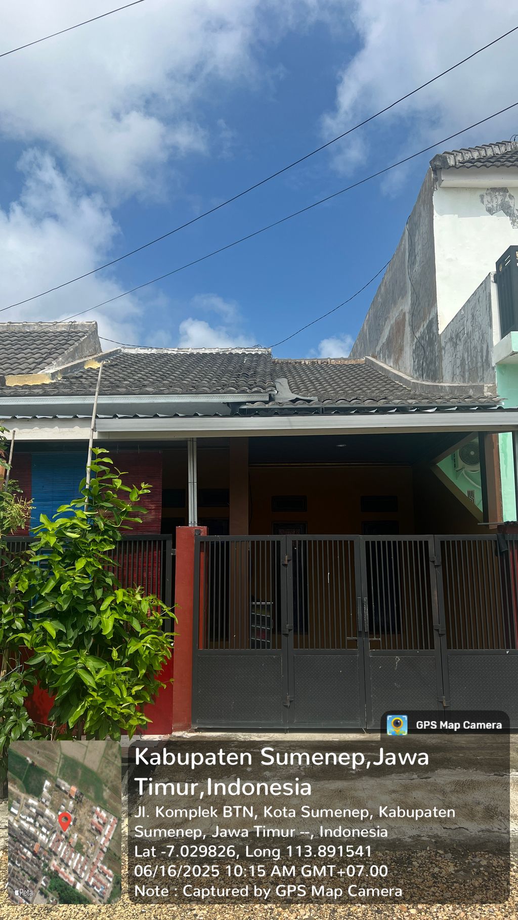 foto contoh rumah perumahan Trunojoyo Regency Sumenep