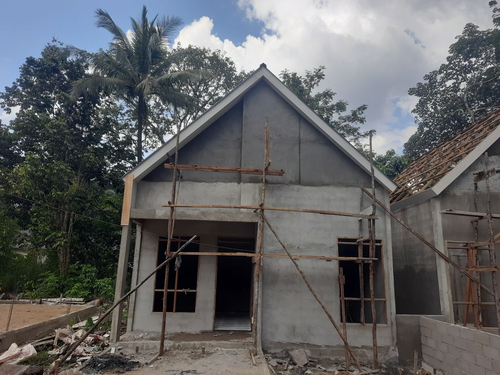 foto contoh rumah perumahan BARUNIA RESIDENCE 6 TAHAP 3