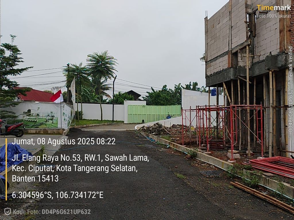 foto posisi tengah perumahan Asterloka Savanya