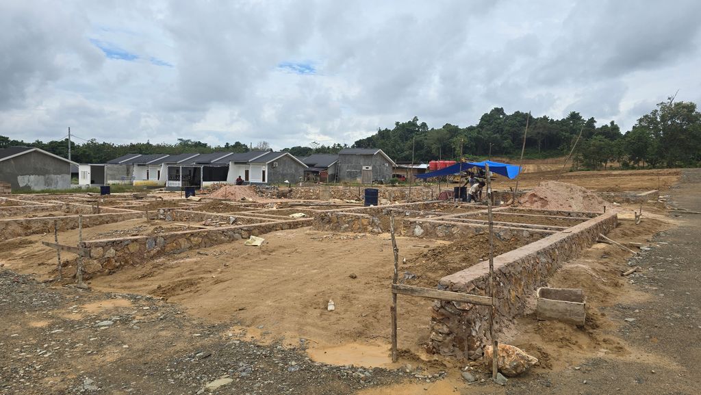 foto contoh rumah perumahan GSK Land
