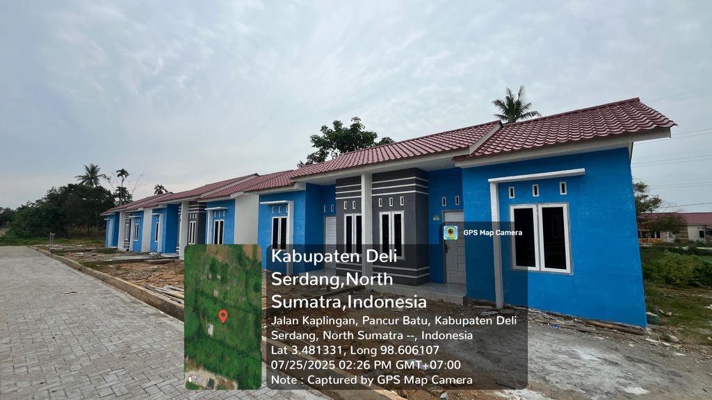 foto tampak rumah tipe EITO Residence 2 perumahan EITO Residence 2