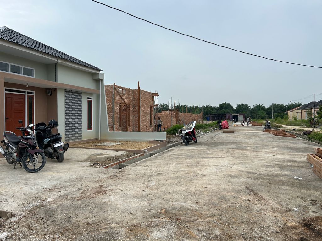 foto posisi tengah perumahan PESONA FATHYYAH RIMBO PANJANG 2